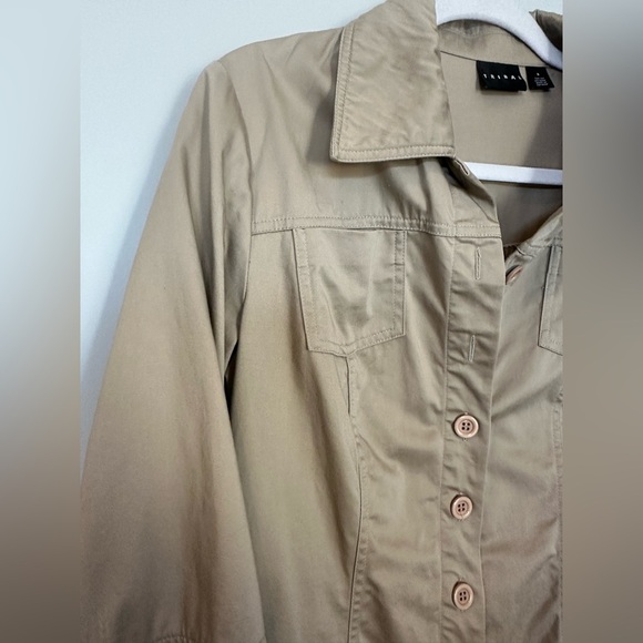 Tribal Beige Tan Jacket size 6 NWOT - Picture 6 of 9